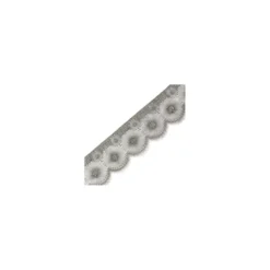 Ruban dentelle Juliette gris clair