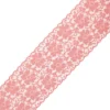 Ruban dentelle élastique Chiara 10 cm - bois de rose