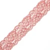Ruban dentelle élastique Eriya 60 mm - bois de rose