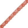 Ruban dentelle élastique Pizzie 30 mm - roux
