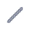 Ruban Dentelle Loren 38 mm - Bleu Marine