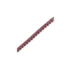 Ruban dentelle Petite Juliette - grenat