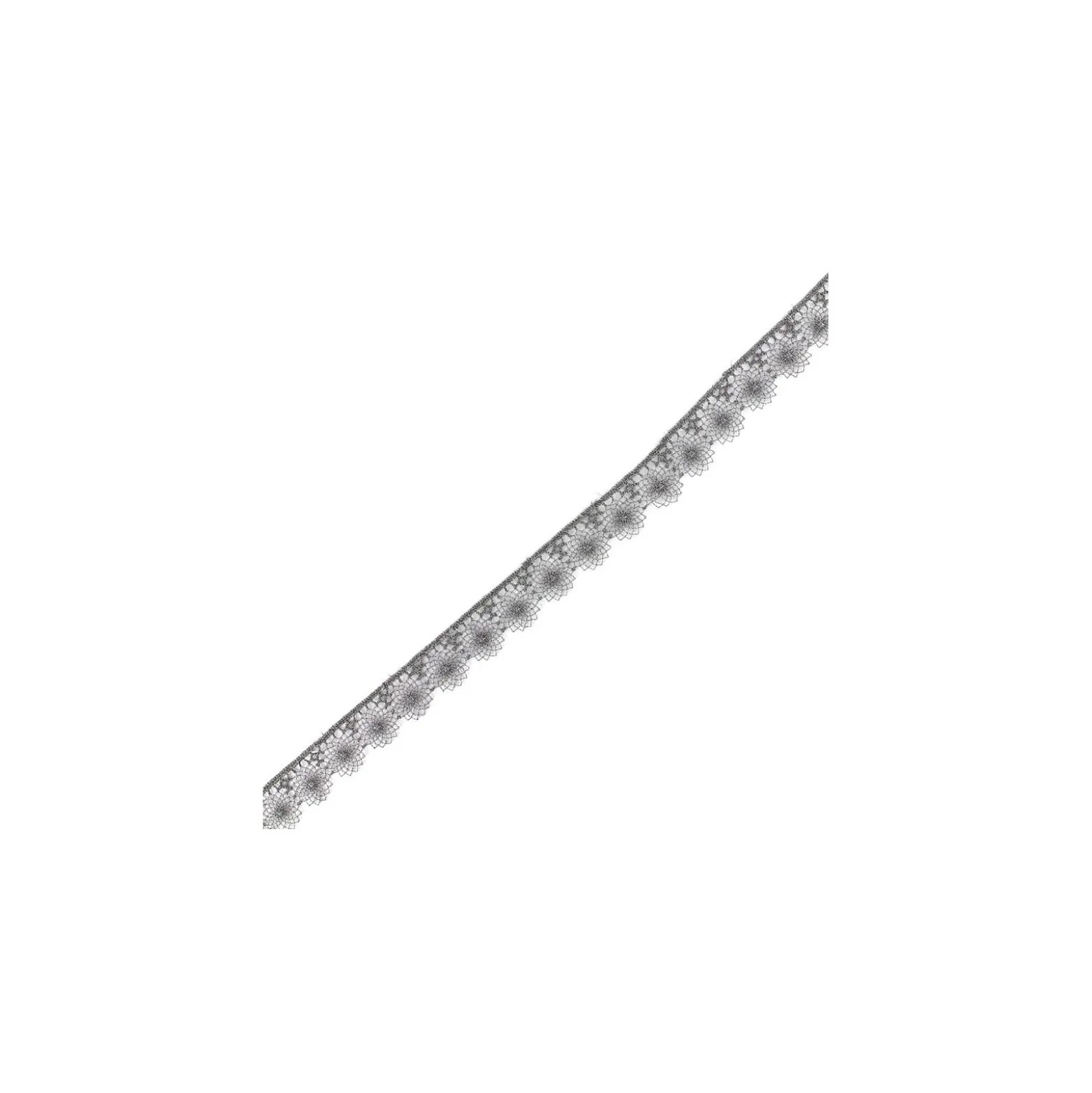 Ruban dentelle Petite Juliette - gris