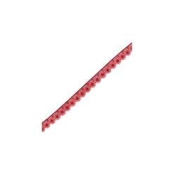 Ruban dentelle Petite Juliette - rouge