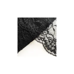 Ruban dentelle polyamide lingerie - noir x 50cm