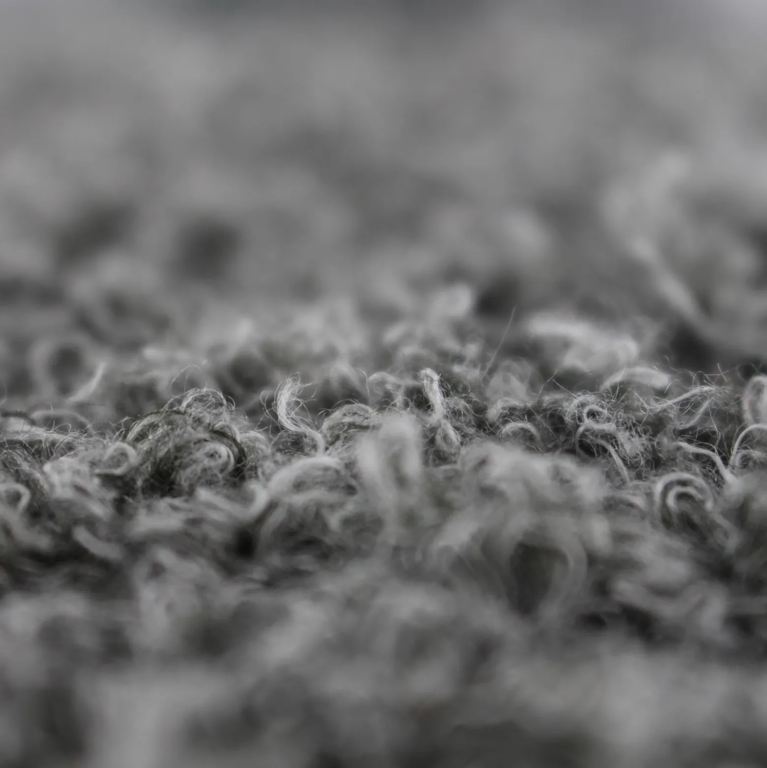 Ruban fourrure astrakan 100mm gris x 50cm