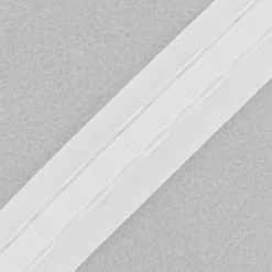 Ruban fronceur universel 75 mm blanc