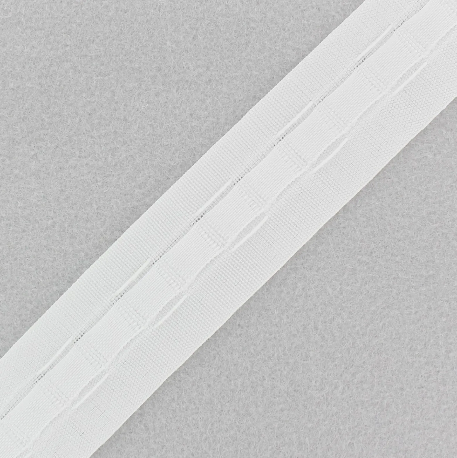 Ruban fronceur universel 55 mm blanc