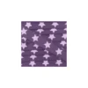 Ruban Froufrou gros grain étoiles violet