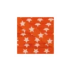 Ruban Froufrou gros grain étoiles orange