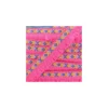 Ruban galon franges Ibiza 30mm - rose fluo