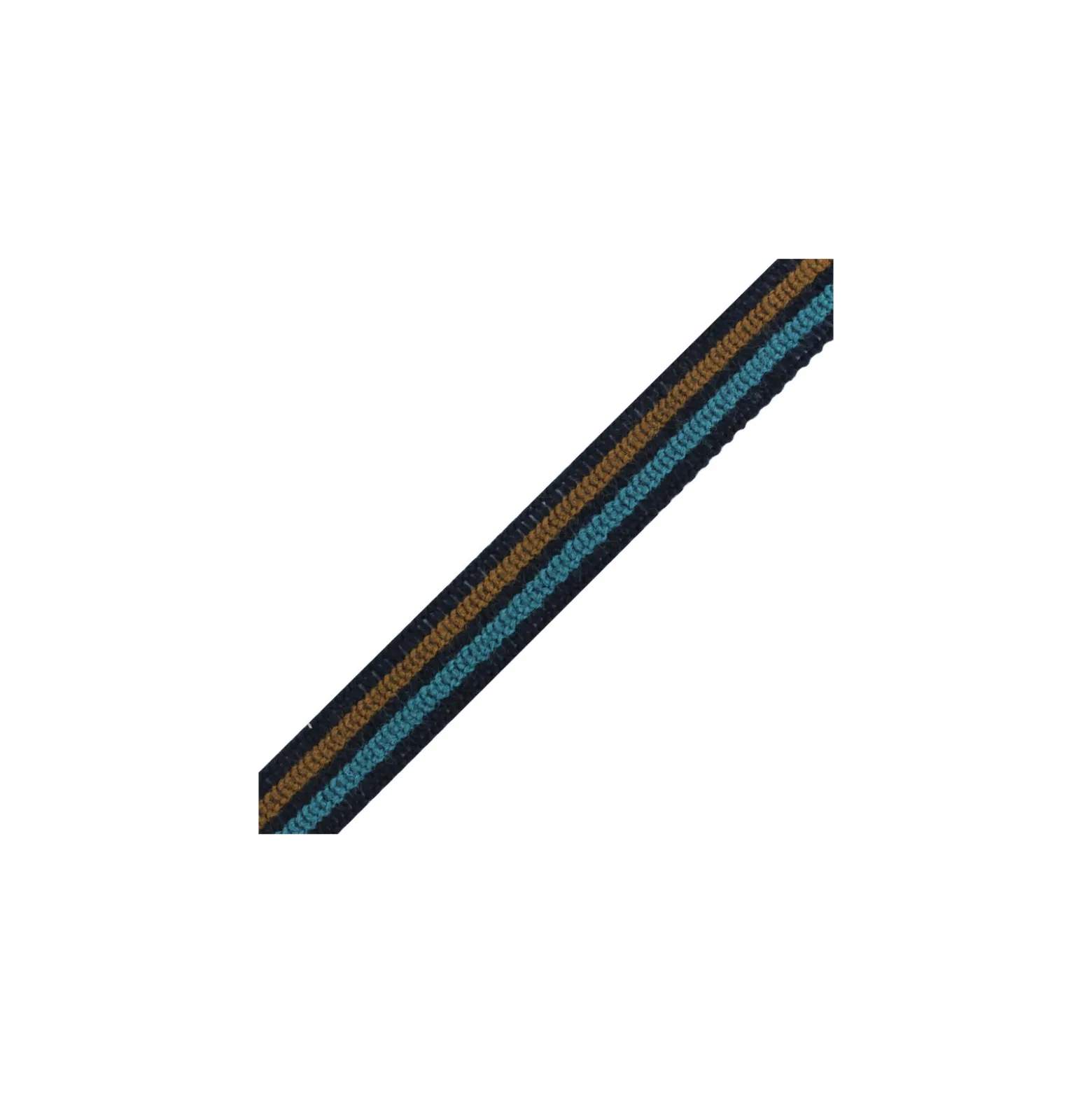 Ruban Galon Lainage Rayé 20 mm - Bleu