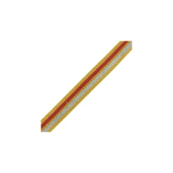 Ruban Galon Lainage Rayé 20 mm - Moutarde