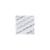 Ruban galon tressé 5 mm blanc