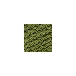 Ruban galon tressé 5 mm olive