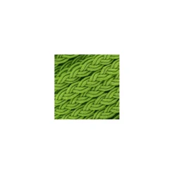 Ruban galon tressé 5 mm vert clair