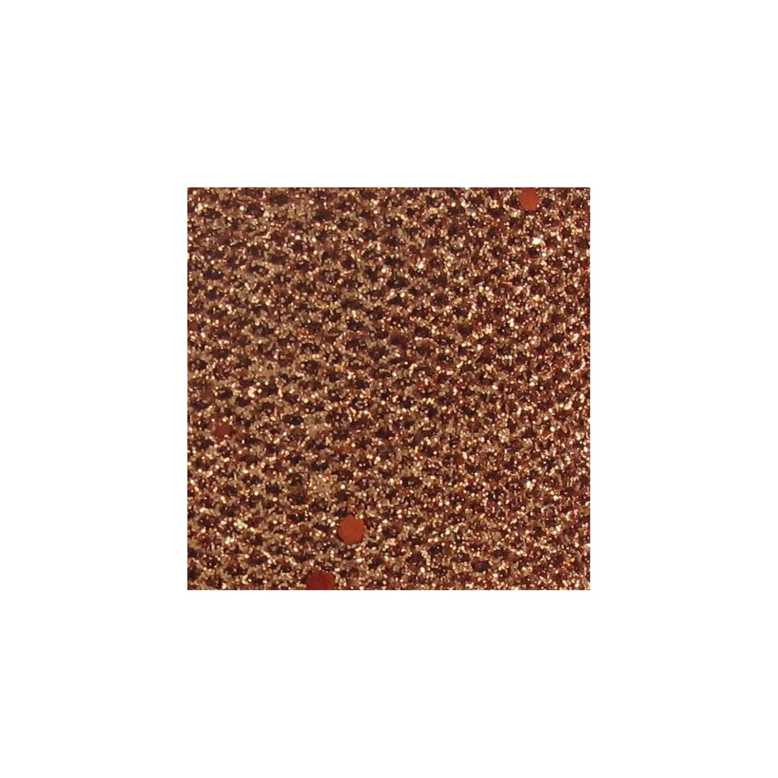 Ruban Grille Lurex Cuivre