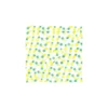 Ruban gros grain Ananas 10 mm - Blanc/Jaune