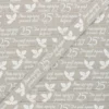 Ruban Gros Grain lurex Christmas gift 15 mm - ficelle