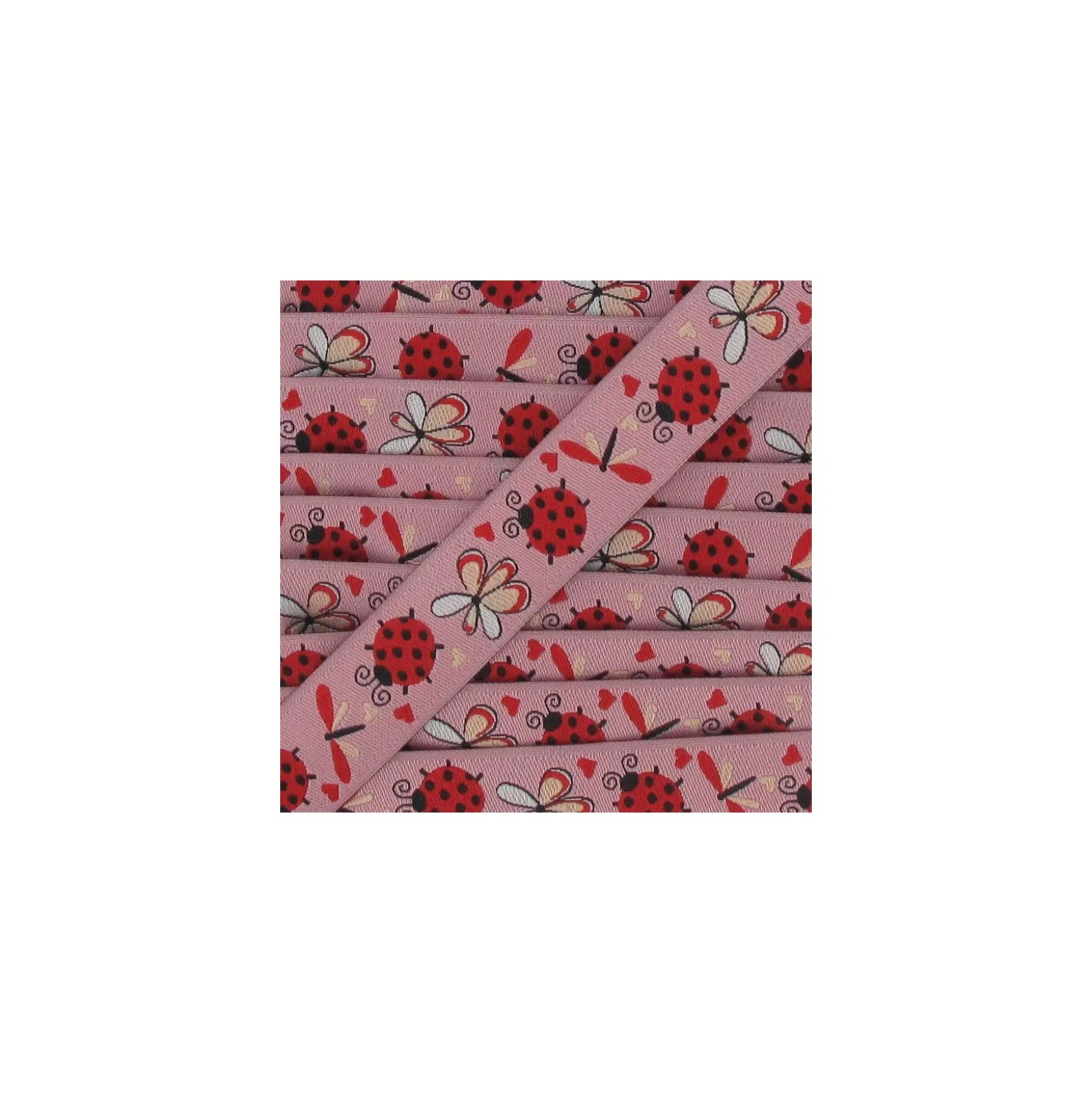 Rubaninsectes rose