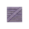 Ruban Élastique Rayé Lurex Louis 20 mm - Violet