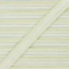 Ruban élastique rayé lurex Louis 20 mm - vert amande/argenté