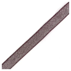 Ruban lurex Glitter grenat
