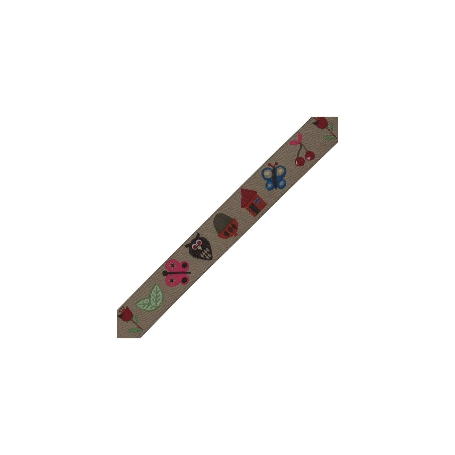 RubanPapillon brun