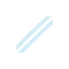 Ruban Polyester Bouton Pression - Bleu Ciel
