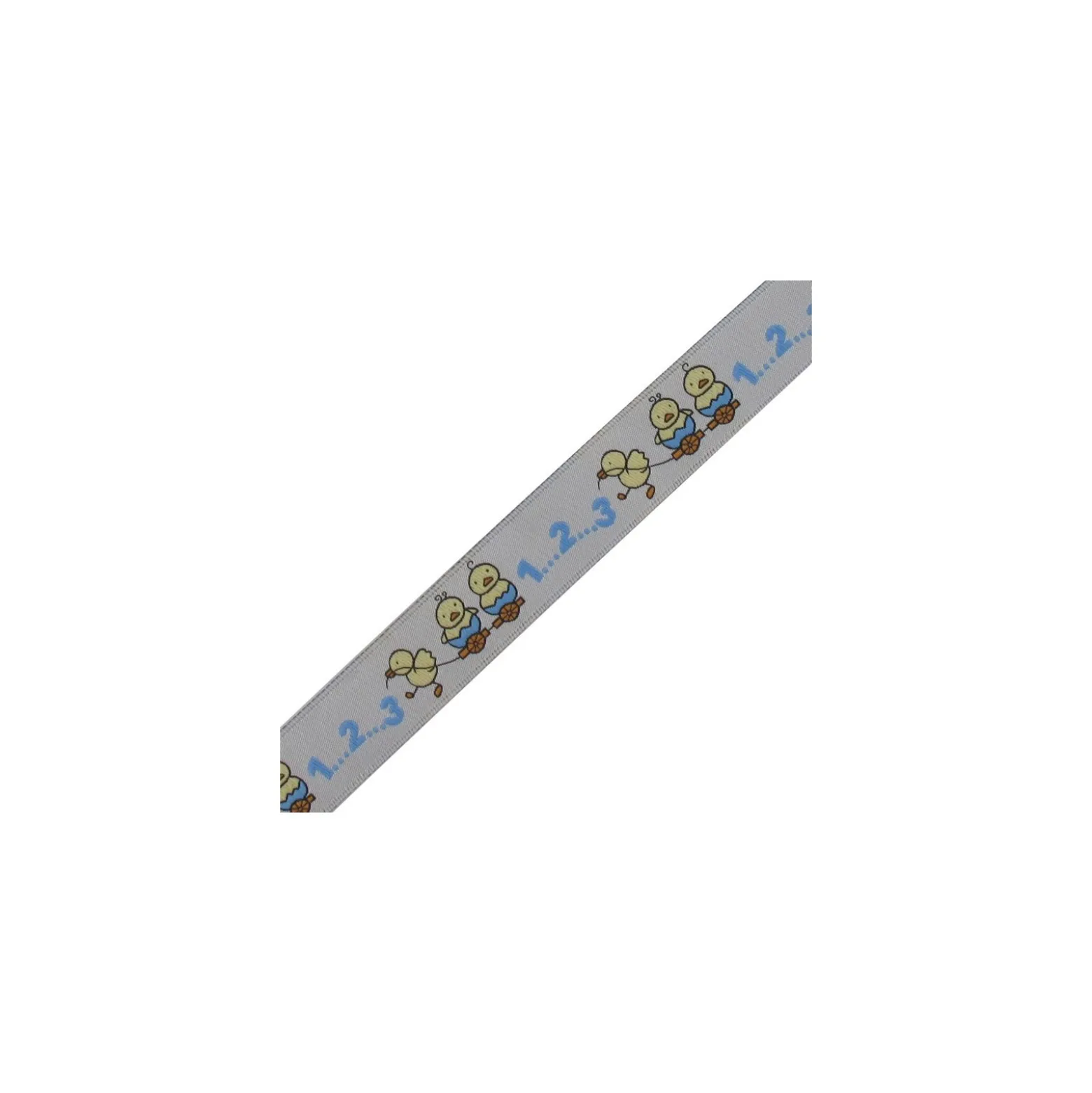RubanPoussins Bébé bleu