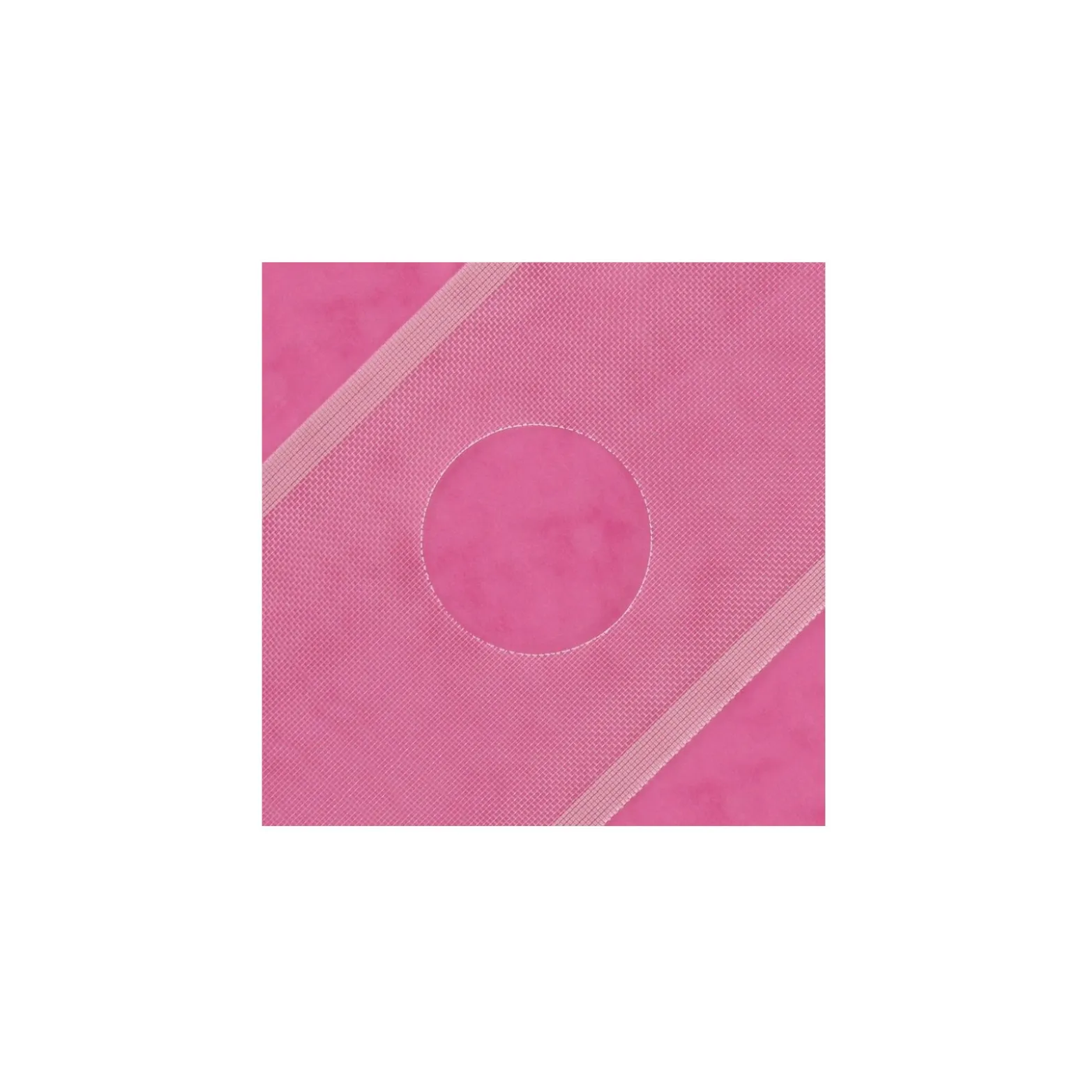 Ruban renfort transparent prépercé 100 mm