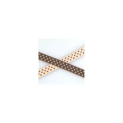 Ruban satin Eloïse marron 10 mm