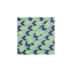 Ruban thermocollant Chevron mosaïque - vert x 40cm