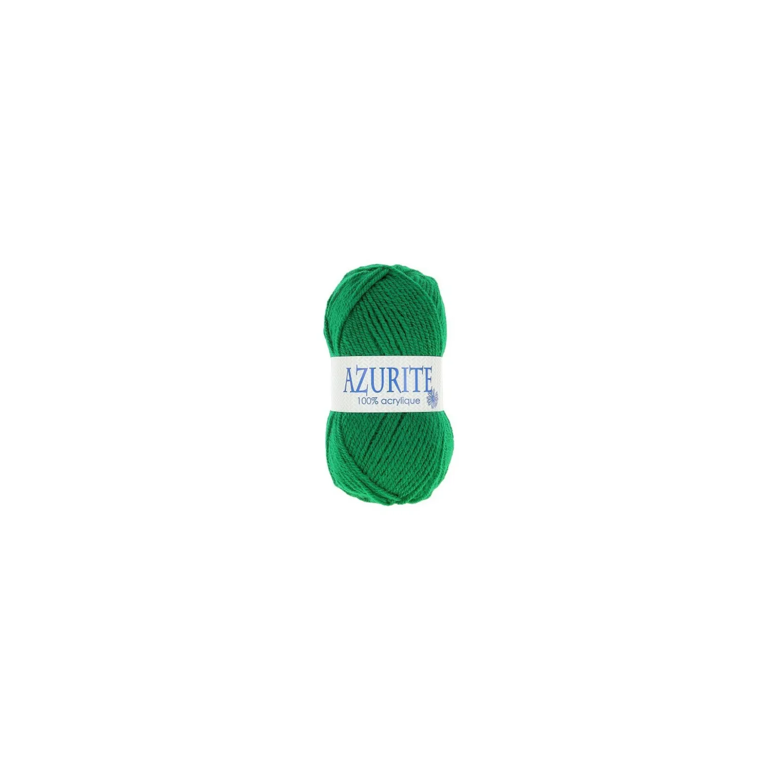 Sachet de 10 pelotes - Fil à Tricoter Azurite n°338 - vert gazon