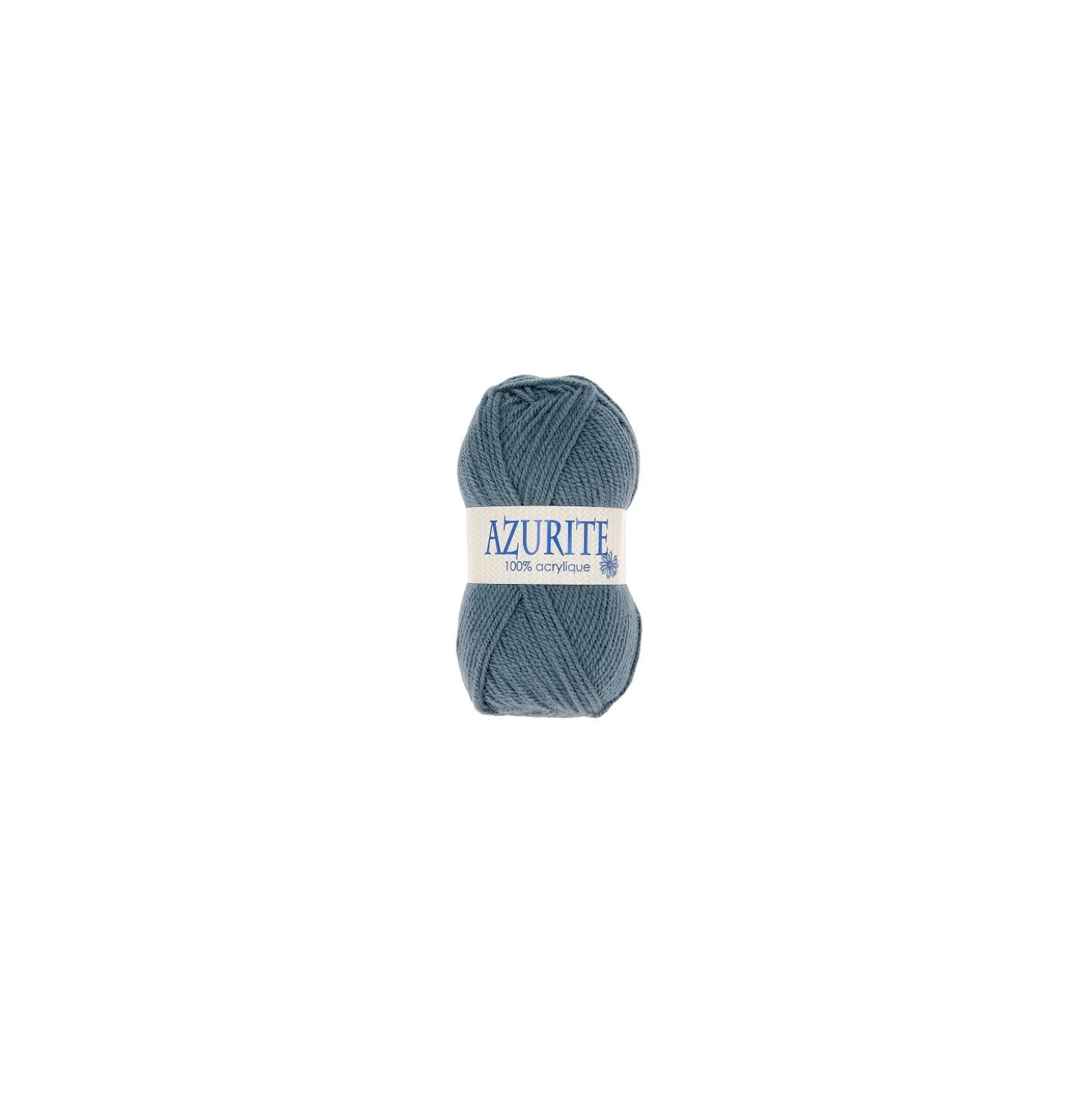 Sachet de 10 pelotes - Fil à Tricoter Azurite n°9702 - bleu acier