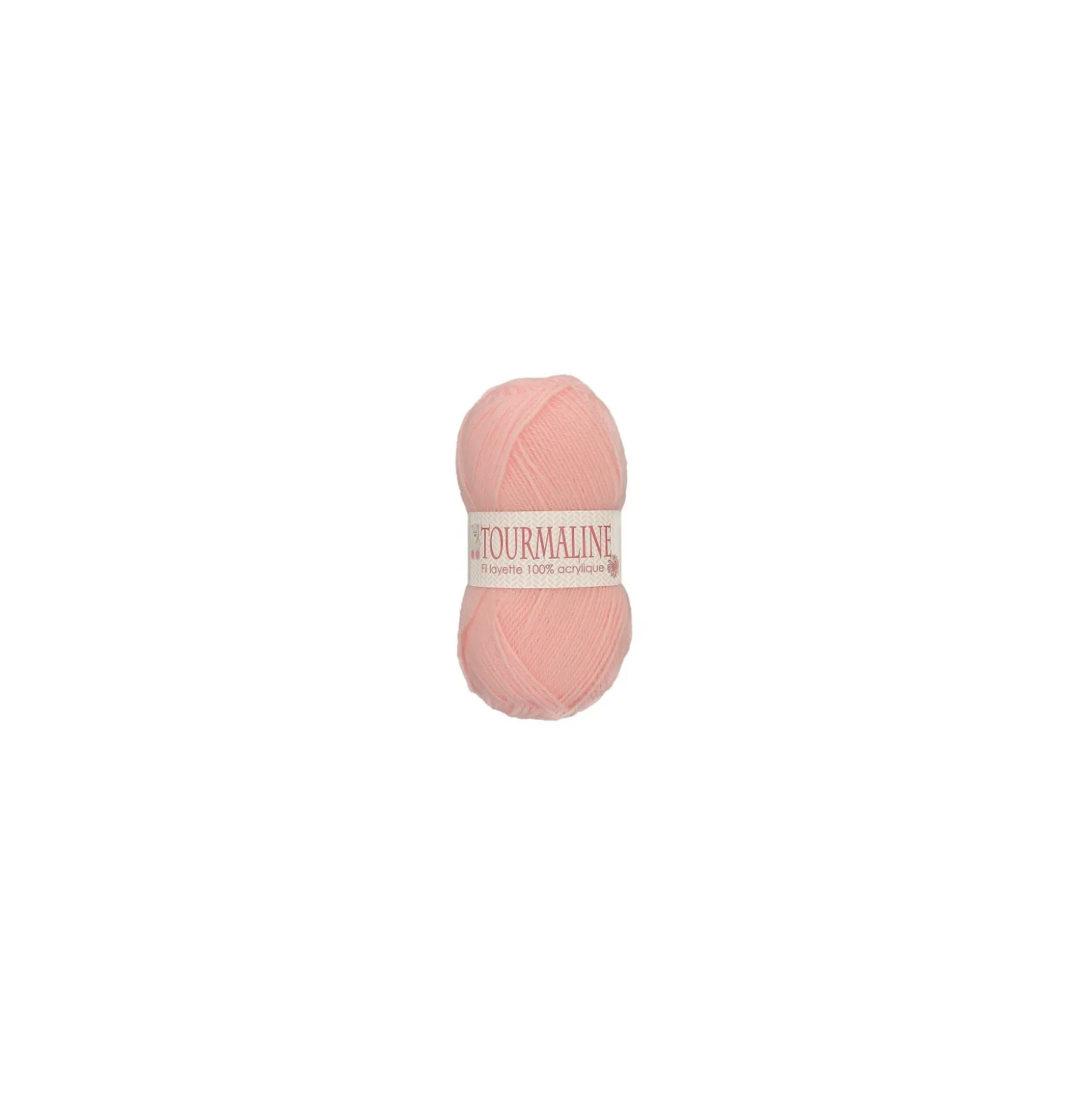 Sachet de 2 pelotes - Fil à tricoter layette Tourmaline n°1184 - rose layette
