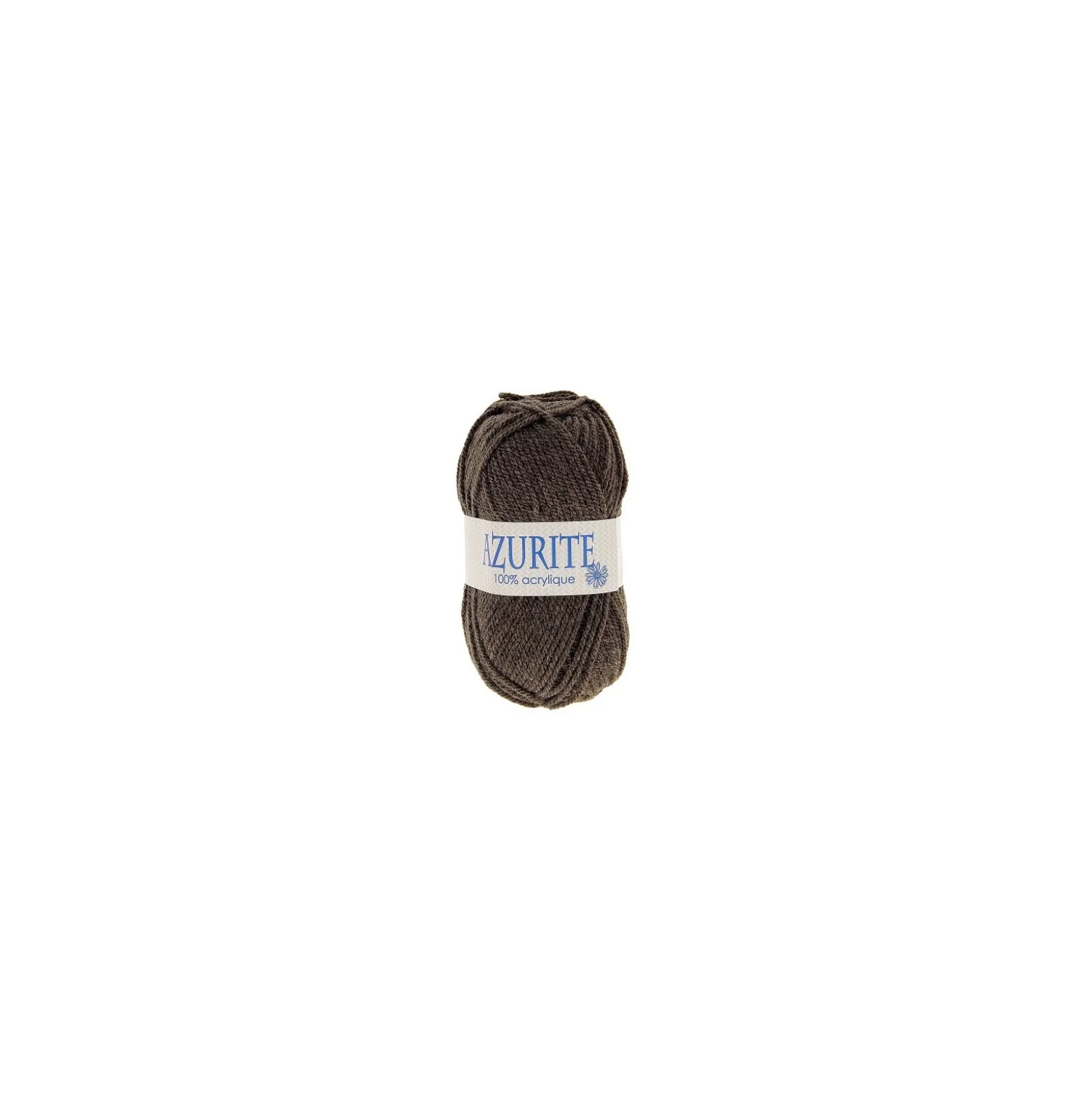 Sachet de 10 pelotes - Fil à Tricoter Azurite n°29 - marron foncé