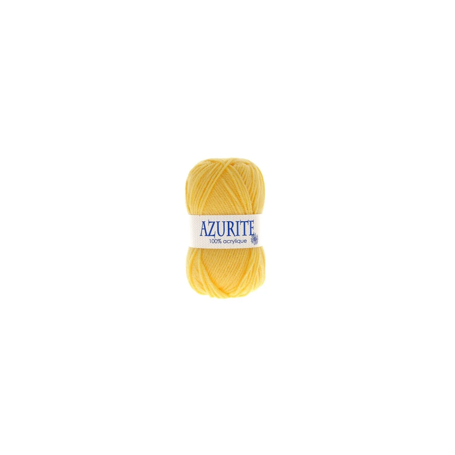 Sachet de 10 pelotes - Fil à Tricoter Azurite n°30 - jaune