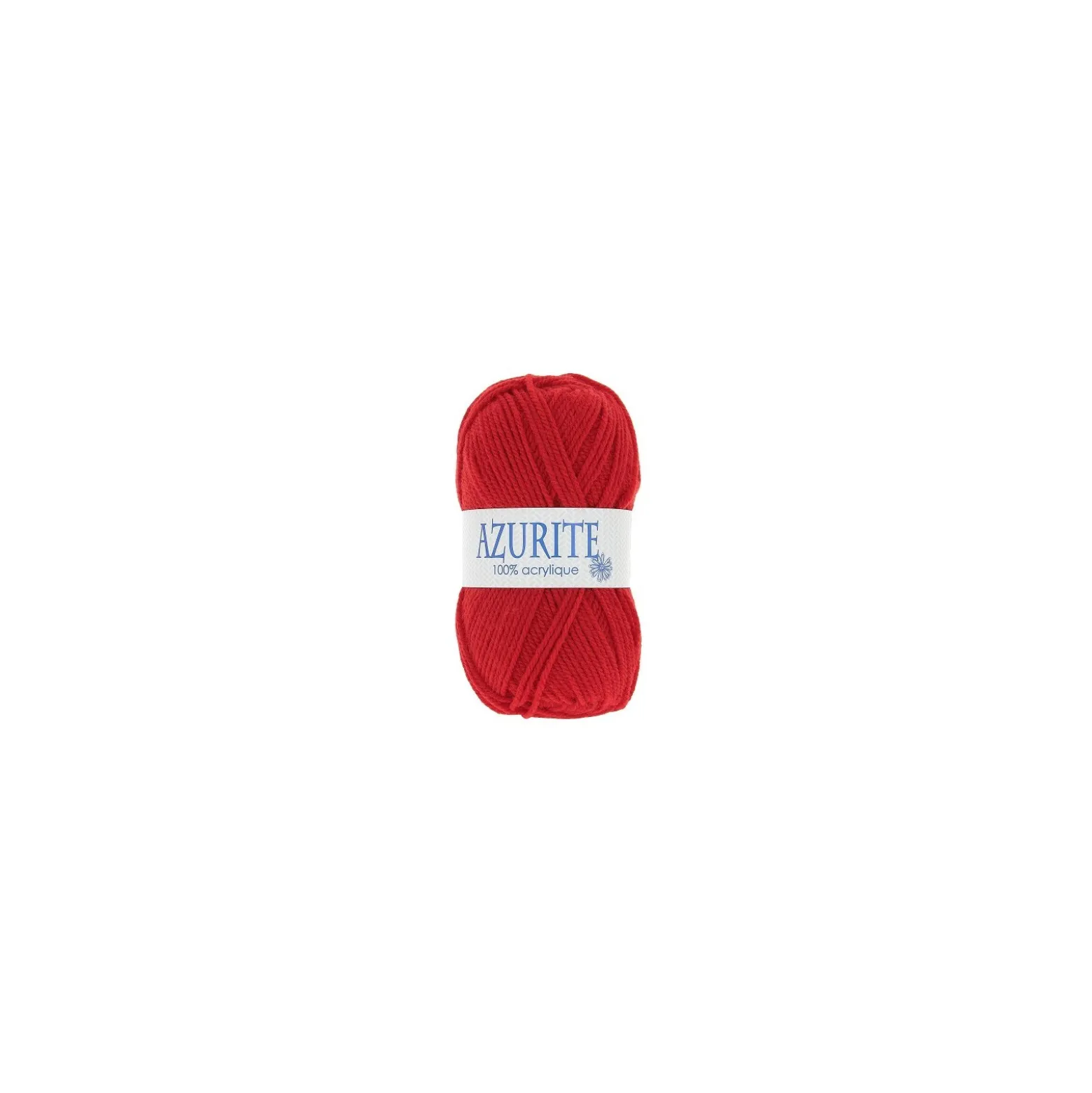 Sachet de 10 pelotes - Fil à Tricoter Azurite n°156 - rouge