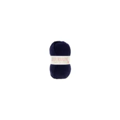 Sachet de 2 pelotes - Fil à tricoter layette Tourmaline n°583 - bleu marine
