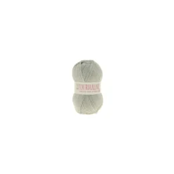 Sachet de 2 pelotes - Fil à tricoter layette Tourmaline n°214 - gris