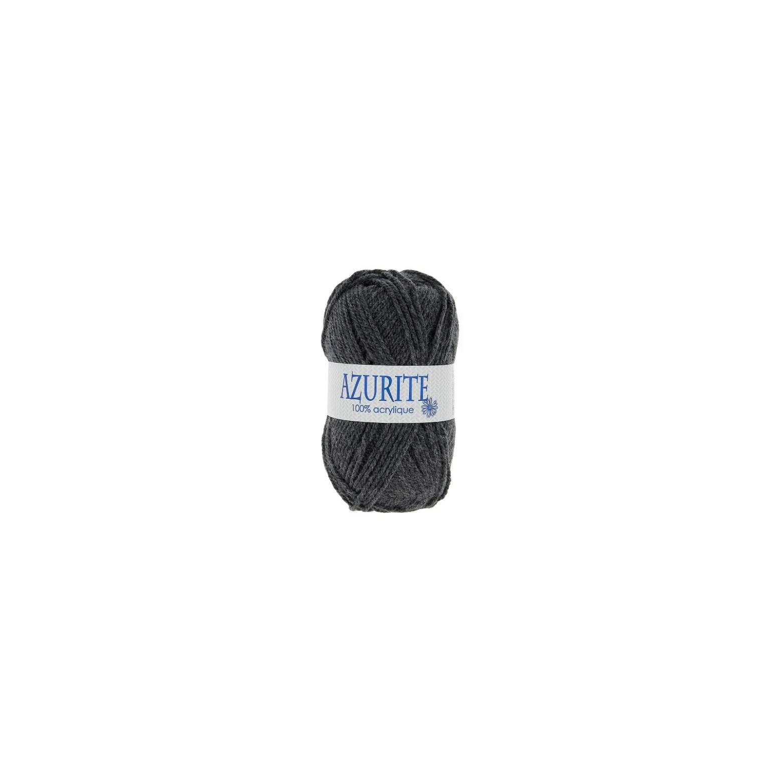 Sachet de 10 pelotes - Fil à Tricoter Azurite n°3077 - gris anthracite