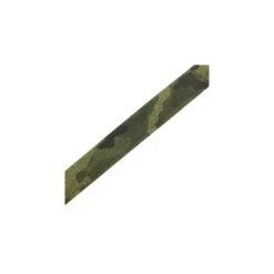 Sangle élastique camouflage 35 mm - vert forêt x 50cm