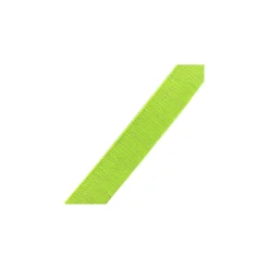 Sangle lurex argent - jaune fluo