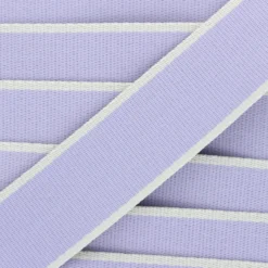 Sangle polycoton Due 38 mm - lilas