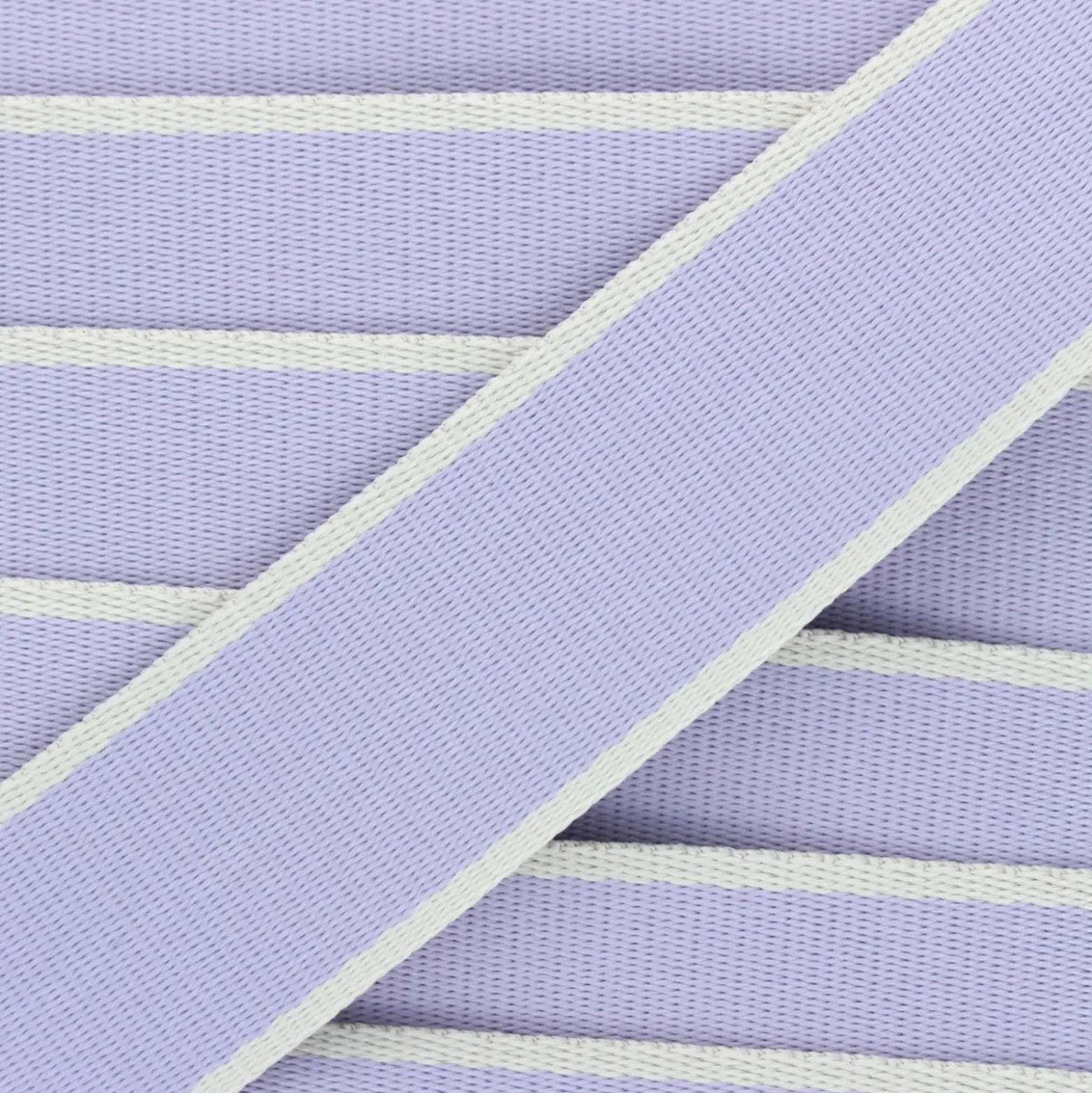 Sangle polycoton Due 38 mm - lilas
