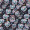 Sangle polyester Calavera 30 mm - noir