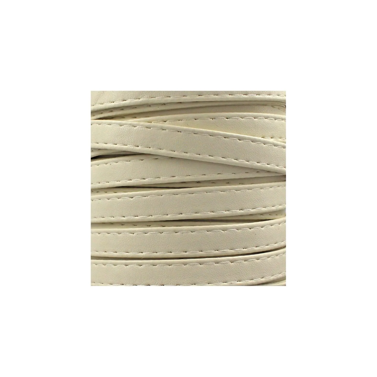 Sangle Simili cuir - crème