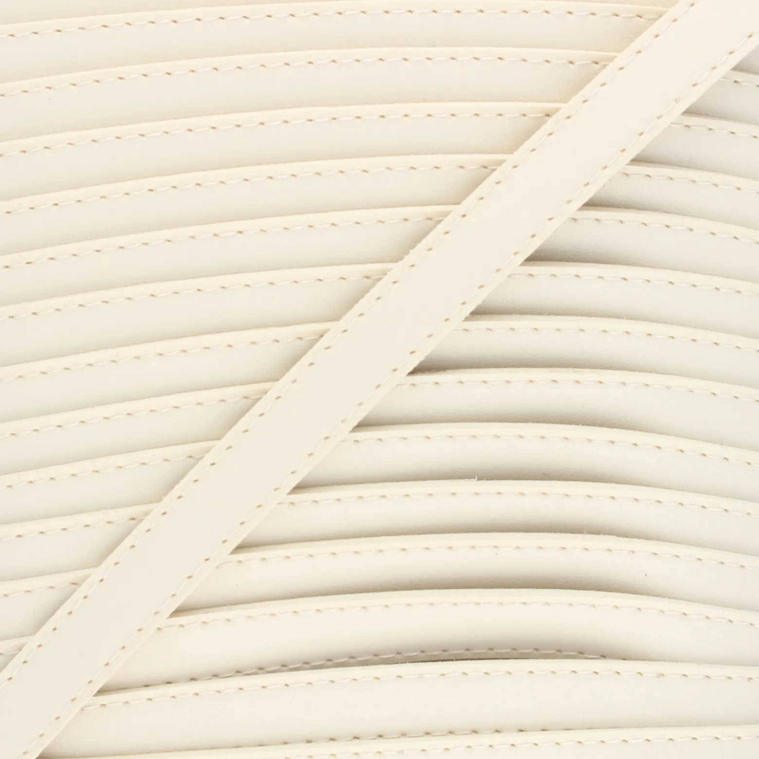 Sangle Simili cuir Gabriella - crème
