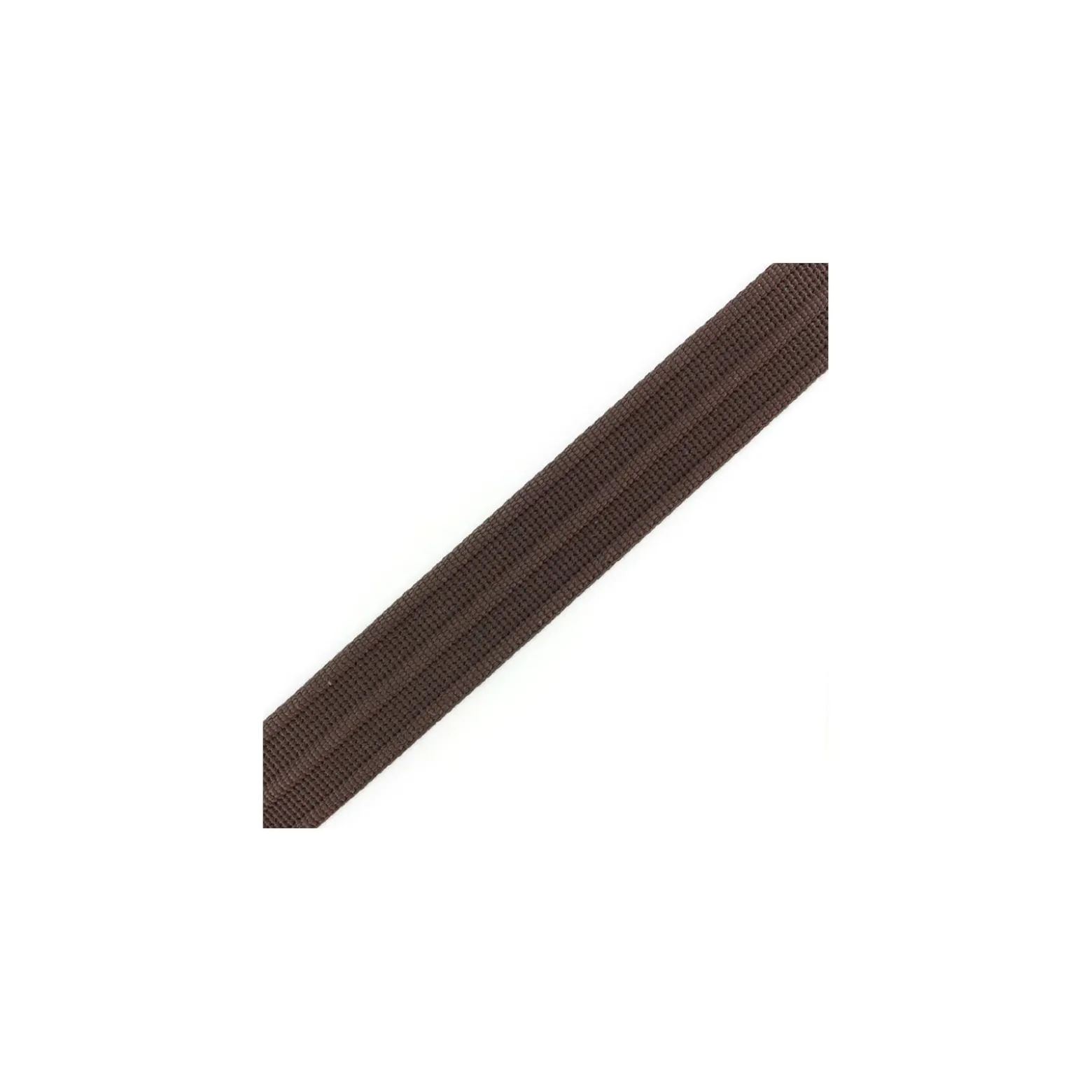 Sangle Tissée Coton Marron x 50 cm